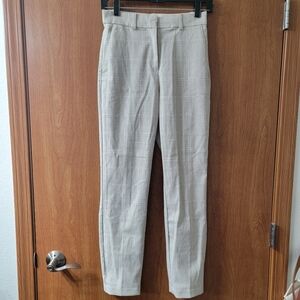 BOGO H&M Bridge Plaid Trousers Slim Fit Slacks Size 4